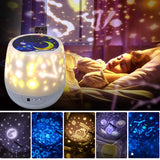 Kids Night Light, Projector lamp for decorating baby's Bedroom, 5 Sets of Film