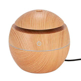 Aroma Essential Oil Diffuser Wood Grain Ultrasonic Aromatherapy Humidifier - zgood home