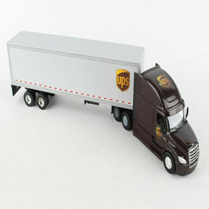UPS Tractor Trailer, Daron Truck, Diecast Model Toy Car, UPS Licensed,11.5", 1:64 - zgood home