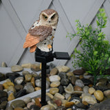 Led Solar Power Outdoor Garden Waterproof Owl - zgood home