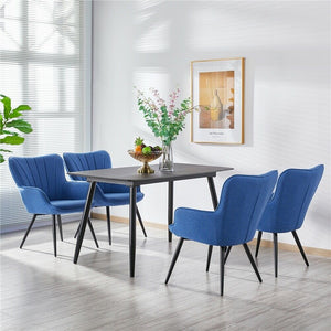 Modern Accent Chair Dining Chair Arm Chair Sofa Side Chair Living Dining Room - zgood home