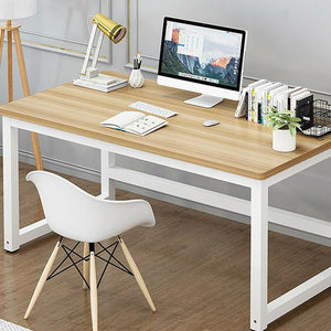 Office Wood Computer Table Home Study Desk Modern Furniture Workstation - zgood home