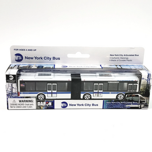 Daron New York City Articulated Bus Diecast Model MTA M34 Crosstown 6", RT8452 - zgood home
