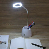 Flexible LED Reading Desk Lamp Dimmable Rechargeable Touch - zgood home