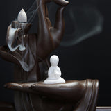 Ceramic Backflow Incense Burner + Free 20 Pcs Incense Cones - zgood home