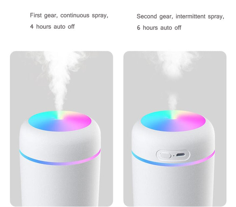 Portable Humidifier. Aroma Diffuser. Aromatherapy LED - zgood home