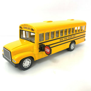 Yellow School Bus, Diecast Model Toy Car, 6.50 inches - zgood home