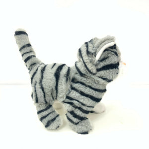 Electronic Plush Cat, Kitty, Meowing Walking Wagging Tail - zgood home