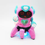 Electric Octopus, Dancing Robot, Six-claw, Music, LED Light - zgood home