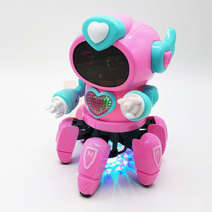 Electric Octopus, Dancing Robot, Six-claw, Music, LED Light - zgood home