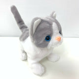 Electronic Plush Cat, Kitty, Meowing Walking Wagging Tail - zgood home