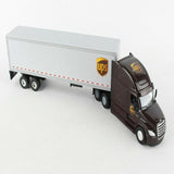 UPS Tractor Trailer, Daron Truck, Diecast Model Toy Car, UPS Licensed,11.5", 1:64 - zgood home