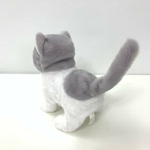 Electronic Plush Cat, Kitty, Meowing Walking Wagging Tail - zgood home