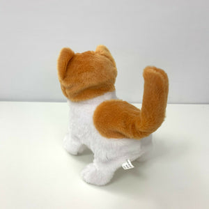 Electronic Plush Cat, Kitty, Meowing Walking Wagging Tail - zgood home