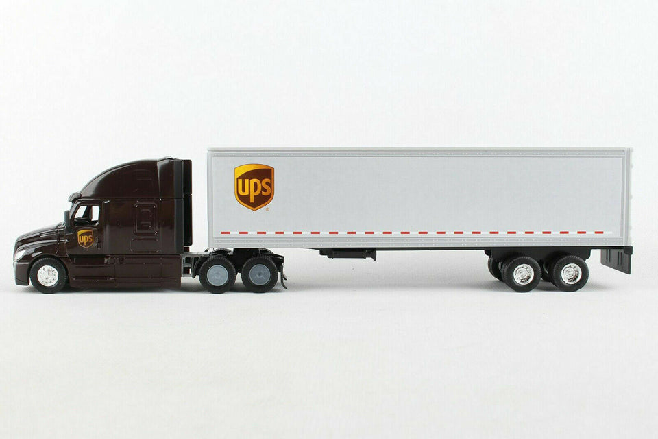 UPS Tractor Trailer, Daron Truck, Diecast Model Toy Car, UPS Licensed,11.5", 1:64 - zgood home