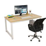 Office Wood Computer Table Home Study Desk Modern Furniture Workstation - zgood home