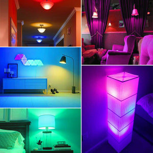 Wireless Bluetooth LED Light Speaker Bulb RGB 12W Music Playing lamp E27 - zgood home