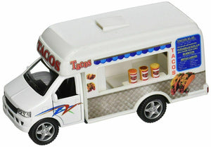 Ice Cream Truck, Taco Truck, Fast Food Truck, Diecast Model Toy Car - zgood home