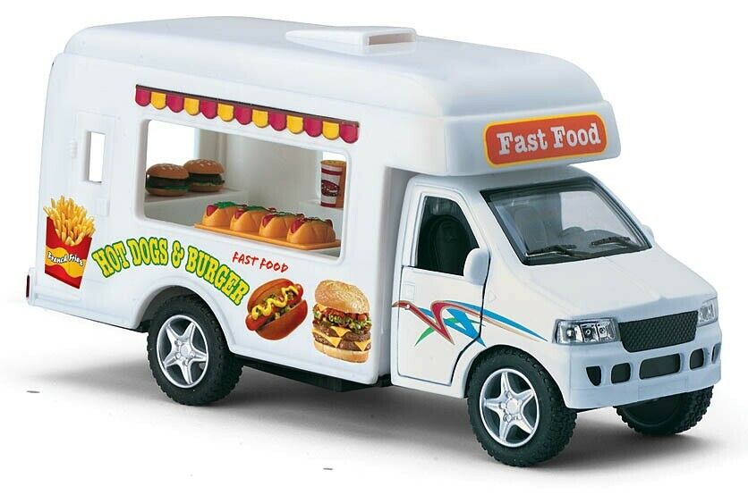 Ice Cream Truck, Taco Truck, Fast Food Truck, Diecast Model Toy Car - zgood home