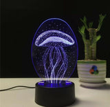 3D LED Table Kid Night Light Lamp 7 Colors - zgood home