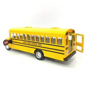 Yellow School Bus, Diecast Model Toy Car, 6.50 inches - zgood home