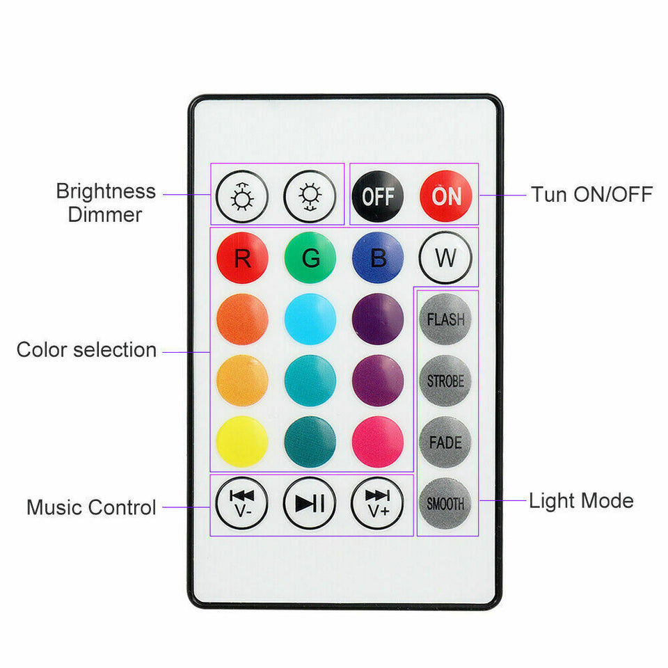 Wireless Bluetooth LED Light Speaker Bulb RGB 12W Music Playing lamp E27 - zgood home