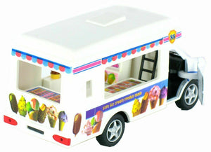 Ice Cream Truck, Taco Truck, Fast Food Truck, Diecast Model Toy Car - zgood home